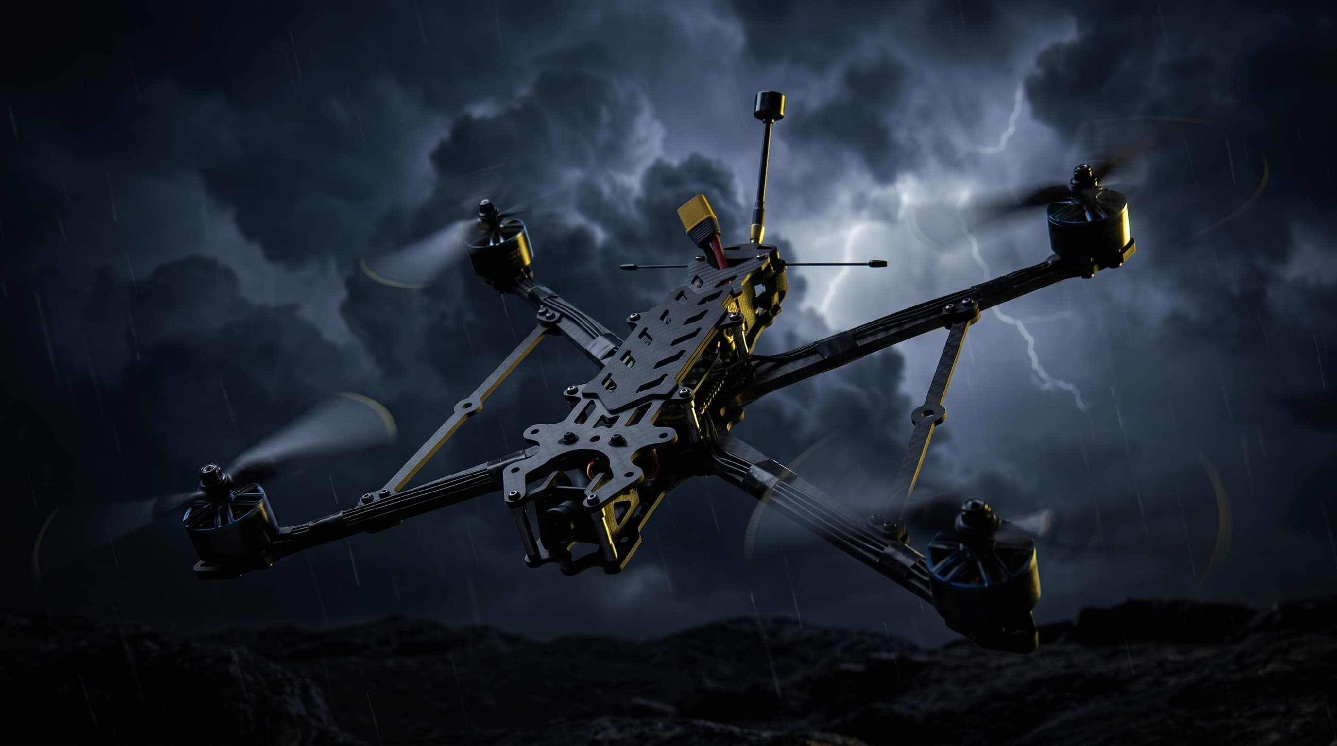 Storm-proof FPV frames